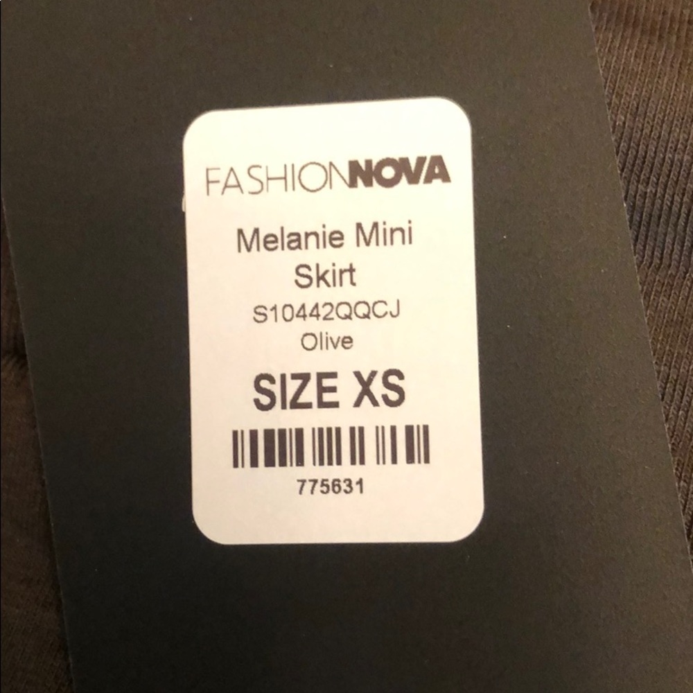FN melanie mini skirt